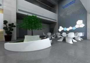 華大基因企業展廳